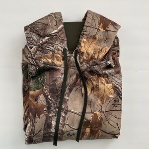 Red Head RealTree Camo Hoodie Sweatshirt Size L